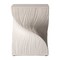 Leisuremod Onyx Twisted Square Fiberstone Side Table, Tree Bark Texture, Fully Assembled OST14CR - alternate 4