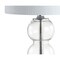 Jonathan Y February 21" Glass/Metal LED Table Lamp, Clear/Chrome JYL1021D - alternate 7