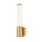 Z-Lite Warwick 1 Light Wall Sconce, Modern Gold/Opal White, 4.75 In W 1020-1S-MGLD-LED - alternate 4