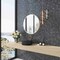 Apollo Tile Regalia 12x12 in. Nero Black, White Matte Gres Porcelain Basketweave Mosaic Tile, 6PK VEL88NERBSKMOSA - alternate 6