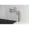 Kingston Brass Deck Mount Pot Filler Faucet with Knurled Handle, Antique Brass KS3703RKZ - alternate 3