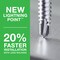 Teks #8 x 1/2 in Metal-to-Metal Screws, Low Profile, Drill Point, Star Drive, w/ T-20 Bit, Zinc, 240PK 21303 - alternate 5