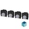Siemens nut keeper kit 4 units accessory for: 3VA53/53 3VA9474-0QA00 - alternate 3