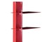 Homeroots 65" Red Twelve Tier Narrow Tower Bookcase 490412 - alternate 3