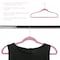 Elama Home 50 Piece Flocked Velvet Clothes Hangers with Stainless Steel Swivel Hooks in Pink HANGER50PIECEPINK - alternate 7