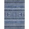Homeroots 9' X 12' Navy Blue And Denim Blue Southwestern Washable Indoor Outdoor Area Rug 582834 - alternate 8