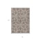 Homeroots 8' X 10' Taupe And Ivory Geometric Washable Indoor Outdoor Area Rug 613052 - alternate 7