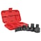 Performance Tool 8 pc. Impact Adapter Set, Drive Sizes 1/4 3/8 1/2 3/4 1 inch, Steel M795 - alternate 3