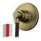 Kingston Brass Single-Handle Three-Way Diverter Valve with Round Trim Kit, Antique Brass KS3033DKL - alternate 1