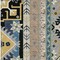 Homeroots 8' X 10' Black Ivory And Copper Aztec Washable Indoor Outdoor Area Rug 598457 - alternate 5