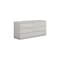 Homeroots 63" Gray Wood Six Drawer Double Dresser 714482 - alternate 4