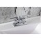 Kingston Brass Double-Handle 4" Centerset Bathroom Faucet with Pop-Up Drain, Polished Chrome FSC4641CML - alternate 6