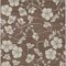 Homeroots 8' X 10' Brown And Beige Floral Washable Indoor Outdoor Area Rug 599871 - alternate 6