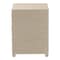 Bali & Pari Quinn Bohemian Woven Natural Grasscloth 3-Drawer Nightstand 254-14031-ZORO - alternate 6
