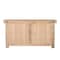 Homeroots 72in Natural Solid Wood Three Drawer Sideboard with Five Doors 634323 - alternate 1