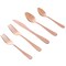 Gibson Home Stravidia 20 Piece Flatware Set in Rose Gold Stainless Steel 137380.2 - alternate 1