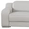 Homeroots 103" Light Gray Italian Leather Reclining USB Sofa 632872 - alternate 6