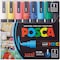 Uni ballTM Posca PC-5M Paint Markers - Medium Marker Point - Assorted Ink - Water Based, 10PK PC5M8C - alternate 1