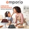 Emporio Kitchen Baking Pan Two-Layered Nonstick Gray Marble Coating Al. Fluted Cake Pans Oven Safe Up To 450 DegF EMPKBTP138 - alternate 5