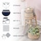 Happimess Gouda Southwestern Hand-Woven Hyacinth Circular Nesting Baskets with Wood Lids, Natural, 3PK BSK1004A-3SET - alternate 7