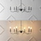 Jonathan Y Wicklow 34.75" 6-Light Bohemian Farmhouse Iron LED Chandelier, Black JYL7559B - alternate 8