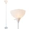 Newhouse Lighting Joey 71 in. White Interior Torchiere Floor Lamp NHFL-JO-WH - alternate 1