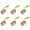 Revalved 1/2" Brass Ball Valve 600 WOG Female Threaded NPT Full Port, Lead-Free, PK6 REV034TH-6PK - alternate 1