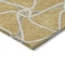 Homeroots 8' X 10' Gold And Ivory Geometric Washable Indoor Outdoor Area Rug 612872 - alternate 4