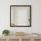 Homeroots 41" Gray Square Wood Framed Accent Mirror 282566 - alternate 5