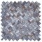 Apollo Tile Splendor 11.81 in. x 11.81 in. Matte Blue Porcelain Mosaic Wall and Floor Tile 4.84 sqft/case, 5PK IMPONXBLUMOS - alternate 4