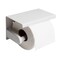 Alfi Brand White Matte Stainless Steel Toilet Paper Holder with Shelf ABTPC66-W - alternate 8