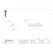 Zoro Select Sheet Metal Screw, #8 x 3/4 in, Zinc Plated Steel Flat Head Phillips Drive, 100 PK U26680.016.0075 - alternate 3