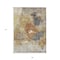 Homeroots 9' X 12' Taupe Black And Copper Abstract Washable Indoor Outdoor Area Rug 606029 - alternate 6