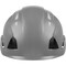 Ironwear Raptor 3976 Type II Class C Vented Safety Helmet Grey 3976-G - alternate 1
