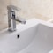Anzzi 21 in Rectangular Ceramic Drop-In Bathroom Sink Basin, Glossy White, Single Faucet Hole and Overflow LS-AZ927 - alternate 6