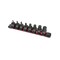 Sunex 3/8 in Drive Stubby 8-Piece Triple Square Impact Bit Socket Set 3640 - alternate 2