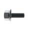 Zoro Select Not Graded, 5/16"-18 Serrated Flange Bolt, Plain Stainless Steel, 3/4 in L, 50 PK 1-SFH-31C-75 - alternate 4