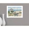 Homeroots Beach Cottage II 1 White Framed Print Wall Art 407575 - alternate 2