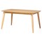 Baxton Studio Emily 5-Piece Dining Set, Natural and White 261-14268-13283-ZORO - alternate 6