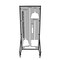 5S Supplies Housekeeping Shadow Board Broom Station V1, Gray / White Shadows, Kit HSB-V1-GRAY/WHITE-KIT - alternate 1