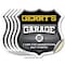 Signmission Gerry's Garage I Can Fix Everything But Stupid, 4 inch X 4 inch, Vinyl Decal, 5PK SHI-D-5PACK-4-490-GERRY - alternate 1