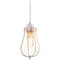 Sunlite Pendant Vintage Antique Style Fixture, Matte White Finish 07014-SU - alternate 2