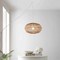 Jonathan Y Leo 17.5" 1-Light Farmhouse Coastal Rattan 180" Cord Plug-In or Hardwired LED Pendant, Brown JYL1402A - alternate 14