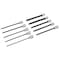 Performance Tool 10 pc. 3/8 in. Dr. Tamper Resistant Star Bit Socket Set, 6-in Shanks, Tray W38752 - alternate 1