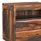 Homeroots 30" Dark Brown Solid Wood Two Drawer Nightstand 551635 - alternate 6