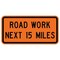Sign Solutions Usa Traffic Sign, 36 in Width, Aluminum Sign, Horizontal Rectangle DUS06DFO3618G20-1-15 - alternate 1