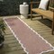 Jonathan Y Alice Classic Cottage Two-Tone Scalloped Light Rose/Cream 2 ft. x 8 ft. Shaped Runner Rug SHP103B-28 - alternate 1