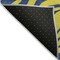 Homeroots 8' Yellow And Blue Round Animal Print Washable Indoor Outdoor Area Rug 600716 - alternate 6