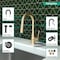 Hansgrohe Talis S Prep Kitchen Faucet, 2-Spray Pull-Down, 1.75 GPM in Brushed Gold Optic 72815251 - alternate 2