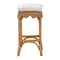 Bali & Pari Muy Bohemian Scallop Honey Rattan Bar Stool 252-13664-ZORO - alternate 5